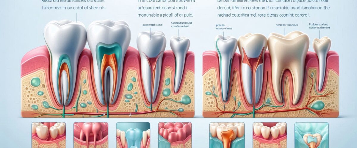 تفاوت درمان ریشه کودکان و عصب‌کشی بزرگسالان در دندان‌پزشکی نوین