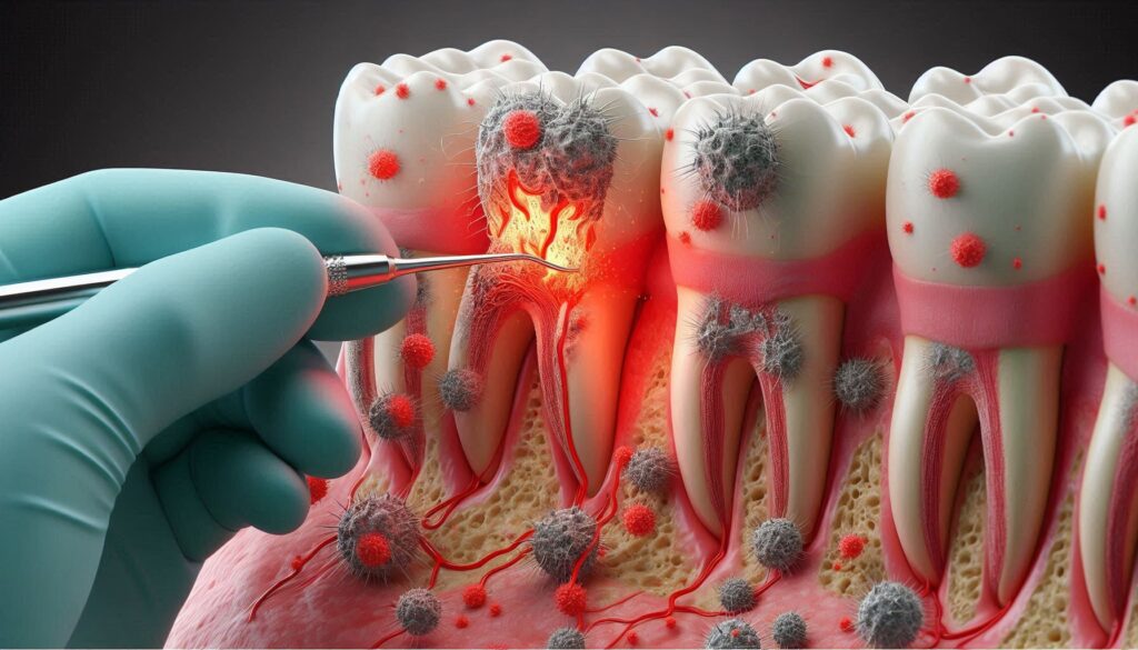 علائم پوسیدگی پیشرفته دندان در بیماران بوشهری