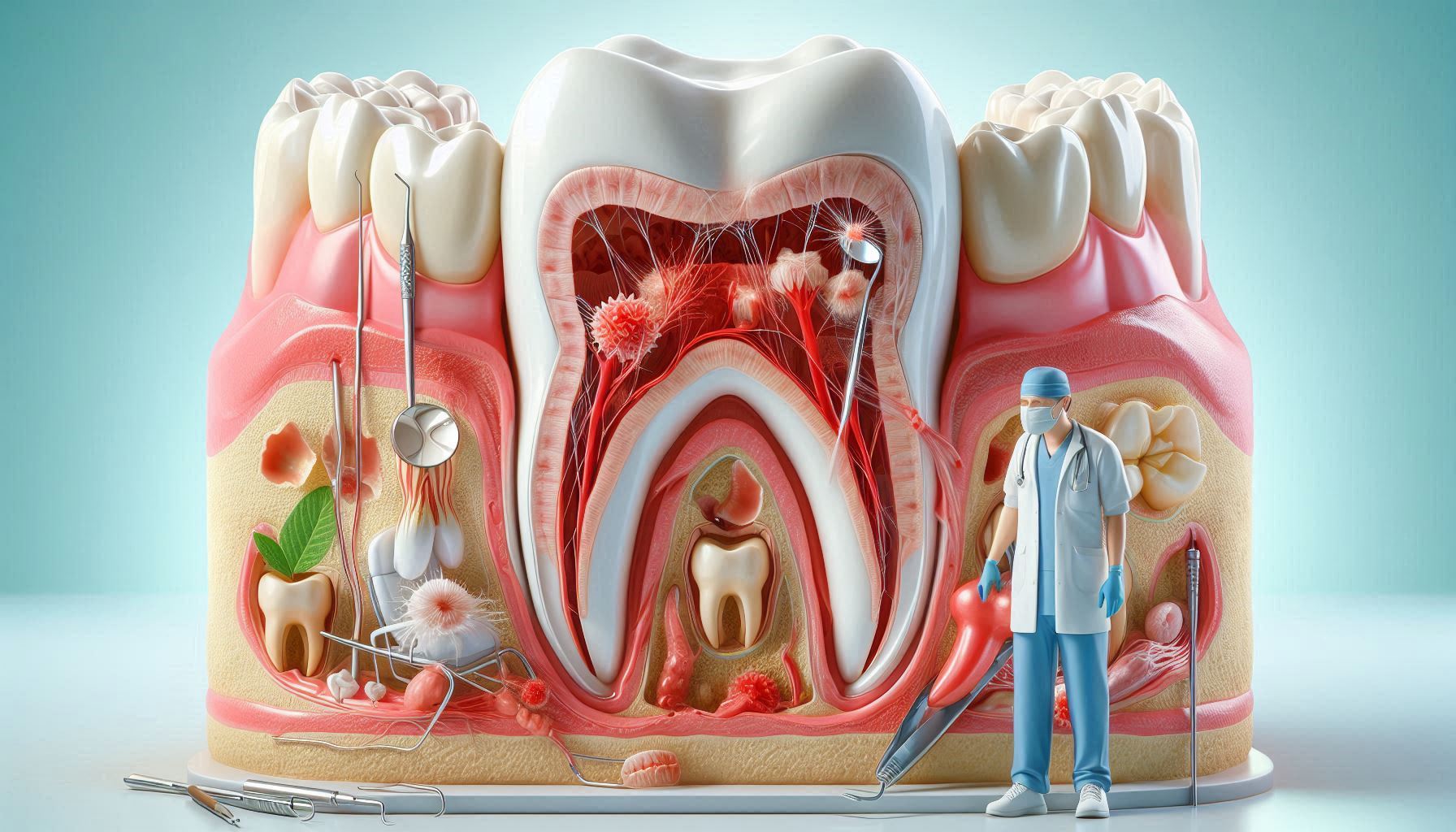 علائم درمان ریشه و نشانههای عفونت دندان