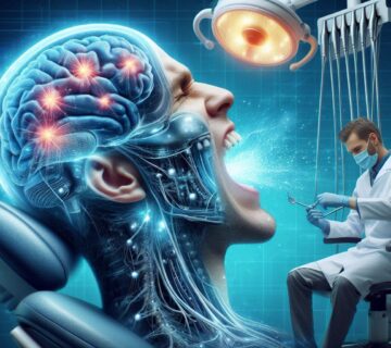 تصویر رادیوگرافی از دندان با شکست درمان ریشه